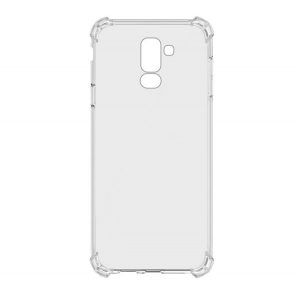 Protectie din silicon pentru telefon (rezistenta la impact mediu, colt cu perna de aer) TRANSPARENT Samsung Galaxy A6+ (2018) SM-A605F