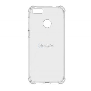 Protectie din silicon pentru telefon (rezistenta la impact medie, colt cu perna de aer) TRANSPARENT Huawei P9 Lite Mini