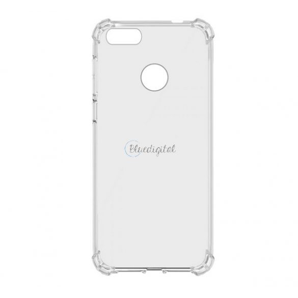 Protectie din silicon pentru telefon (rezistenta la impact medie, colt cu perna de aer) TRANSPARENT Huawei P9 Lite Mini