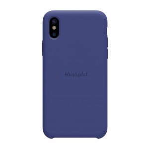 Protector de telefon din silicon NILLKIN FLEX PURE (ultra-subțire, ecologic, interior din microfibră de pluș, mat) ALBASTRU ÎNCHIS Apple iPhone X 5.8, Apple iPhone XS 5.8