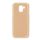 Protectie de telefon din silicon (interior din plastic, spate lucios) GOLD Samsung Galaxy J6 (2018) SM-J600F