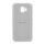 Protectie din silicon pentru telefon (interior din plastic, spate lucios) ARGINTIE Samsung Galaxy J4 (2018) SM-J400F