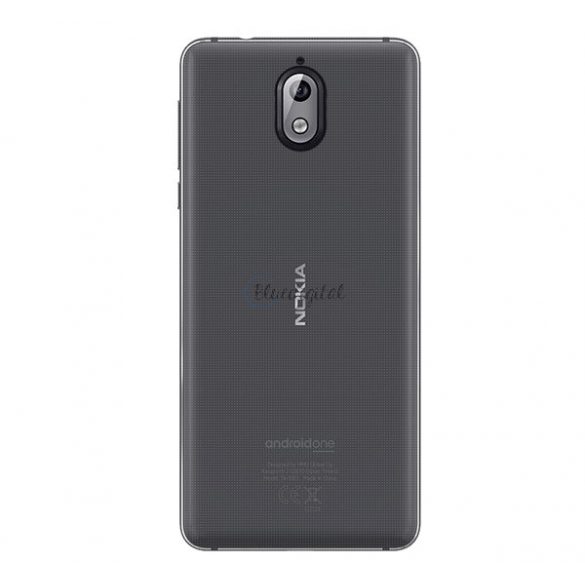 Protector de telefon din silicon ROAR ALL DAY (ultra-subtire) TRANSPARENT Nokia 3.1