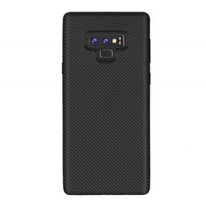 Husă de telefon din silicon (model de carbon) negru Samsung Galaxy Note 9 (SM-N960F)