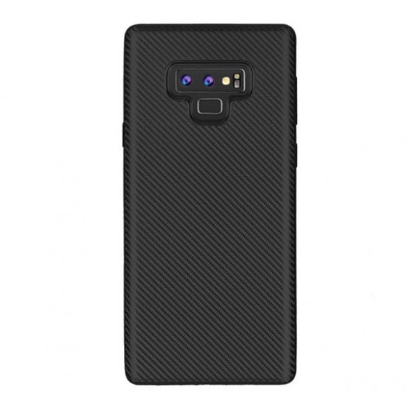 Husă de telefon din silicon (model de carbon) negru Samsung Galaxy Note 9 (SM-N960F)