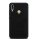 Protectie telefon din plastic MOFI BRIGHT SHIELD (cadru silicon, spate textil) NEGRU Huawei P20 Lite