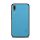 Protectie telefon din plastic MOFI BRIGHT SHIELD (cadru silicon, spate textil) ALBASTRU Huawei P20