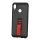 Protectie de telefon din plastic (cauciucat, perforat, silicon slip-on) NEGRU Huawei P20 Lite