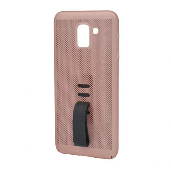 protecțiede telefon din plastic (cauciucat, cu găuri, silicon pentru degete) GOLDEN Samsung Galaxy J6 (2018) SM-J600F