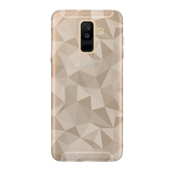 Husă silicon pentru telefon (3D, model diamant) NEW Samsung Galaxy A6+ (2018) SM-A605F