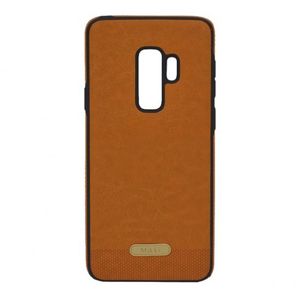 Protectie din silicon pentru telefon (ultra-subtire, rezistenta medie la impact, efect piele) MARO Samsung Galaxy S9 Plus (SM-G965)