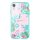 Rama din silicon de protectie pentru telefon NILLKIN FLORAL (BUMPER, rezistenta medie la impact, spate din sticla securizata, fluture, model cu flori) CULOARE Apple iPhone XR 6.1