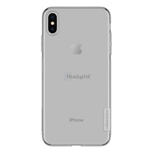 Protector de telefon din silicon NILLKIN NATURE (0,6 mm, ultra-subțire) GRI Apple iPhone XS Max 6,5