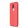 Protectie din silicon pentru telefon (rezistenta medie la impact, efect piele, model de cusaturi) RED Nokia 5.1 Plus (Nokia X5)