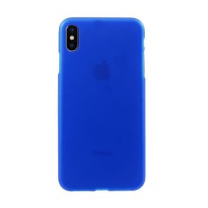 Protector de telefon din silicon (mat) ALBASTRU Apple iPhone XS Max 6.5