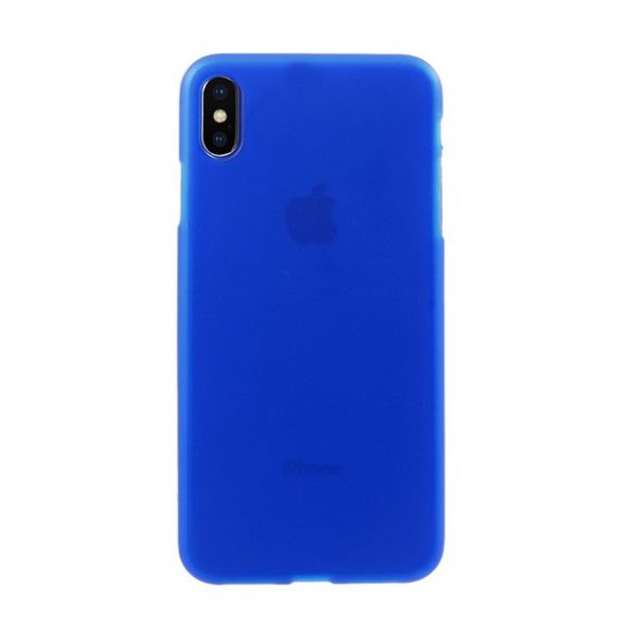 Protector de telefon din silicon (mat) ALBASTRU Apple iPhone XS Max 6.5