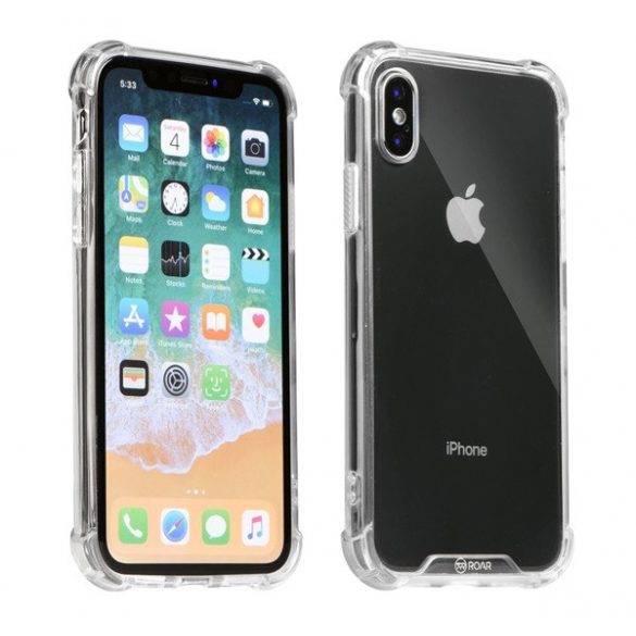 Protector de telefon din silicon ROAR ALL DAY (ultra-subtire) TRANSPARENT Apple iPhone XS Max 6.5