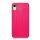 Protectie de telefon din silicon (spate din plastic, model perforat) MAGENTA Apple iPhone XR 6.1