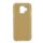 Protectie de telefon din silicon (interior din plastic, spate lucios) GOLD Samsung Galaxy A6 (2018) SM-A600F