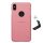 Protector de telefon din plastic NILLKIN SUPER FROSTED (cauciucat, suprafata rugoasa, decupaj logo + suport de masa) ROSE GOLD Apple iPhone XS Max 6.5