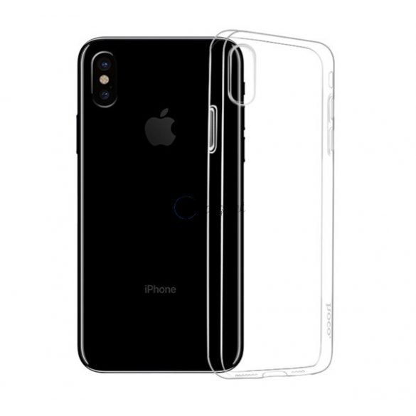 Protector de telefon din silicon HOCO LIGHT (ultra-subtire) TRANSPARENT Apple iPhone XS Max 6.5