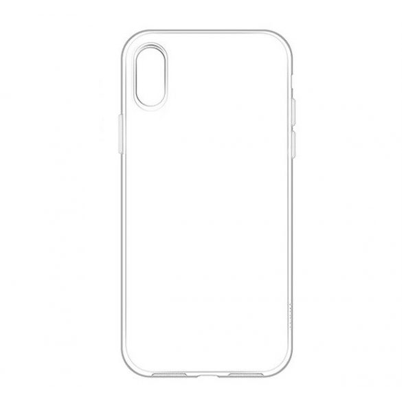 Protector de telefon din silicon HOCO LIGHT (ultra-subtire) CULOARE FUM Apple iPhone XS Max 6.5