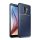 Protector de telefon din silicon IPAKY (model carbon) ALBASTRU Samsung Galaxy A6+ (2018) SM-A605F