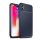 Protector de telefon din silicon IPAKY (model carbon) ALBASTRU ÎNCHIS Apple iPhone X 5.8, Apple iPhone XS 5.8