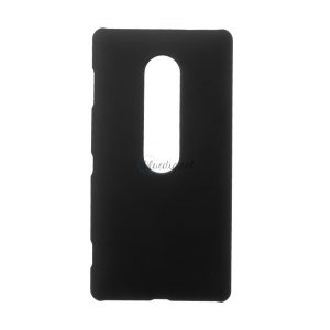 Protector de telefon din plastic (cauciucat) NEGRU Sony Xperia XZ2 Premium (H8166)