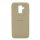 Protectie de telefon din silicon (interior din plastic, spate lucios) GOLD Samsung Galaxy A6+ (2018) SM-A605F