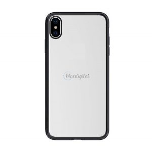 Protector de telefon din silicon JOYROOM ELECTROPLAT (cadru cu efect metalic) NEGRU Apple iPhone XS Max 6.5