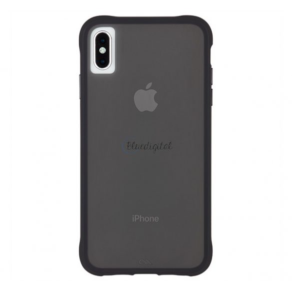 Protector de telefon din plastic CASE-MATE TOUGH (din interior din silicon, rezistenta medie la impact) NEGRU Apple iPhone XS Max 6.5