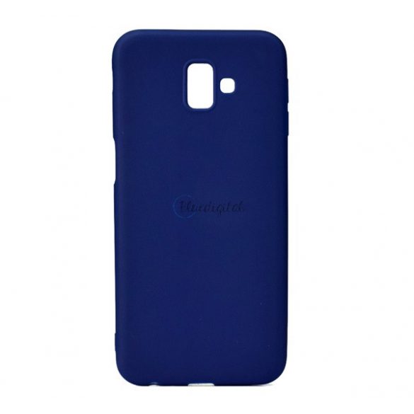 Protector de telefon din silicon (mat) ALBASTRU ÎNCHIS Samsung Galaxy J6 Plus (SM-J610F)