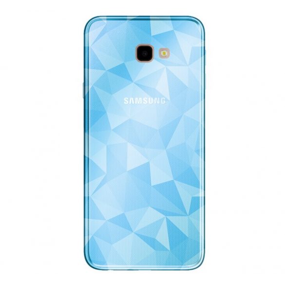 Husă silicon pentru telefon (3D, model diamant) BRIGHT albastruSamsung Galaxy J4 Plus (SM-J415F)