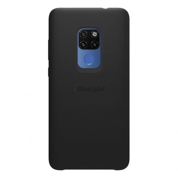 Protector de telefon din silicon NILLKIN FLEX PURE (ultra-subțire, ecologic, interior din microfibră de pluș, mat) NEGRU Huawei Mate 20