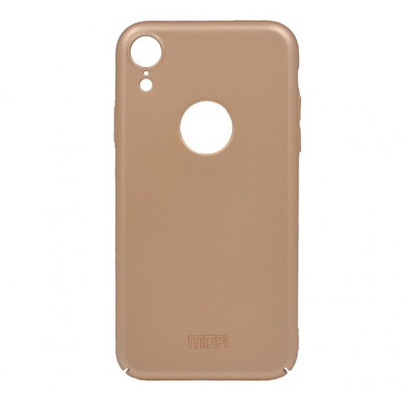 Protector de telefon din plastic MOFI (ultra-subțire, decupat logo) GOLD Apple iPhone XR 6.1