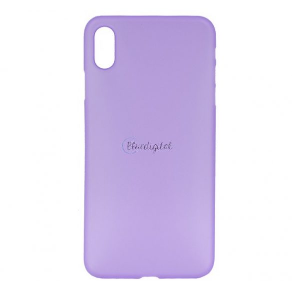 Protector de telefon din plastic (mat, ultra-subțire) PURPLE Apple iPhone XS Max 6.5