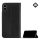 Husa CASE-MATE BARELY THERE FOLIO in picioare, piele naturala (FLIP, deschidere laterala, suport card bancar, functie suport birou) NEGRU Apple iPhone XS Max 6.5