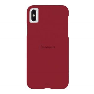 CASE-MATE BARELY THERE protector de telefon din plastic (ultralight) BURGUNDY Apple iPhone XS 5.8, Apple iPhone X 5.8