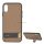 Protectie de telefon din silicon JOYROOM (acoperire textila, suport) MARO Apple iPhone XS 5.8, Apple iPhone X 5.8