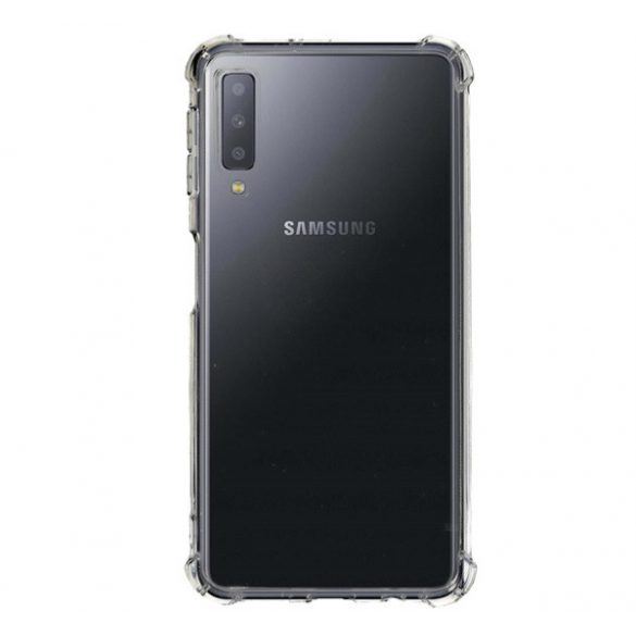 protecțiede telefon din silicon (rezistent la impact mediu, toc cu bule) pentru Samsung Galaxy A7 (2018) SM-A750F