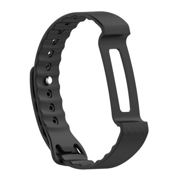 Curea (dimensiune personalizată, silicon, reglabilă) negru Huawei Color Band A2