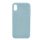 Protectie de telefon din silicon (interior din plastic, spate lucios) ALBASTRU DESCHIS Apple iPhone XS Max 6.5