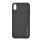 Protector de telefon din silicon X-LEVEL (spate din piele) NEGRU Apple iPhone XS Max 6.5