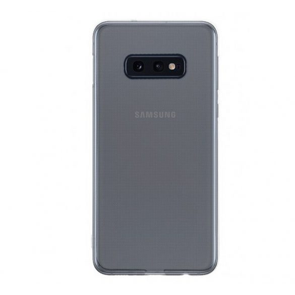 Protectie din silicon pentru telefon (ultra-subtire) TRANSPARENT Samsung Galaxy S10e (SM-G970)