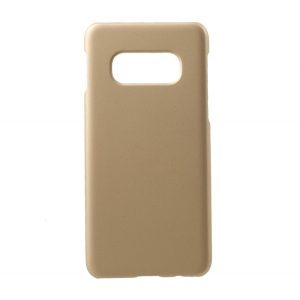 Husă de telefon din plastic (cauciucat) GOLD Samsung Galaxy S10e (SM-G970)