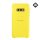 Protectie de telefon din plastic SAMSUNG (spate din piele naturala) GALBEN Samsung Galaxy S10e (SM-G970)