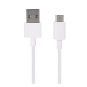 Cablu de date XIAOMI (USB - microUSB, 80cm) ALB