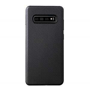 Husă de telefon din silicon (model de carbon) negru Samsung Galaxy S10e (SM-G970)