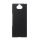 Protector de telefon din plastic (cauciucat) NEGRU Sony Xperia 10 plus (L4213)